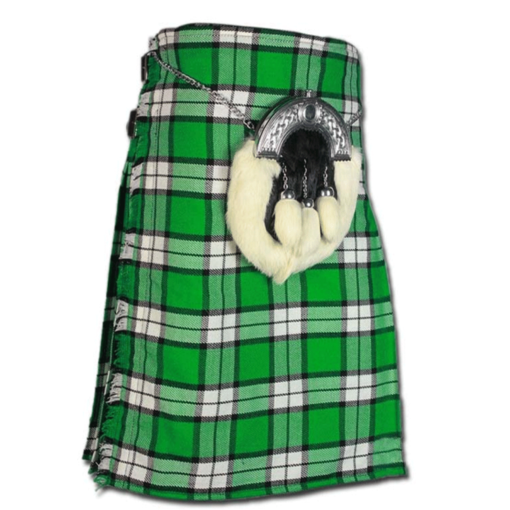 Longniddry Green Modern Tartan Kilt