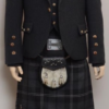 Grey Tartan Kilt Outfit