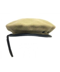 Plain Khaki Balmoral Bonnet Hat